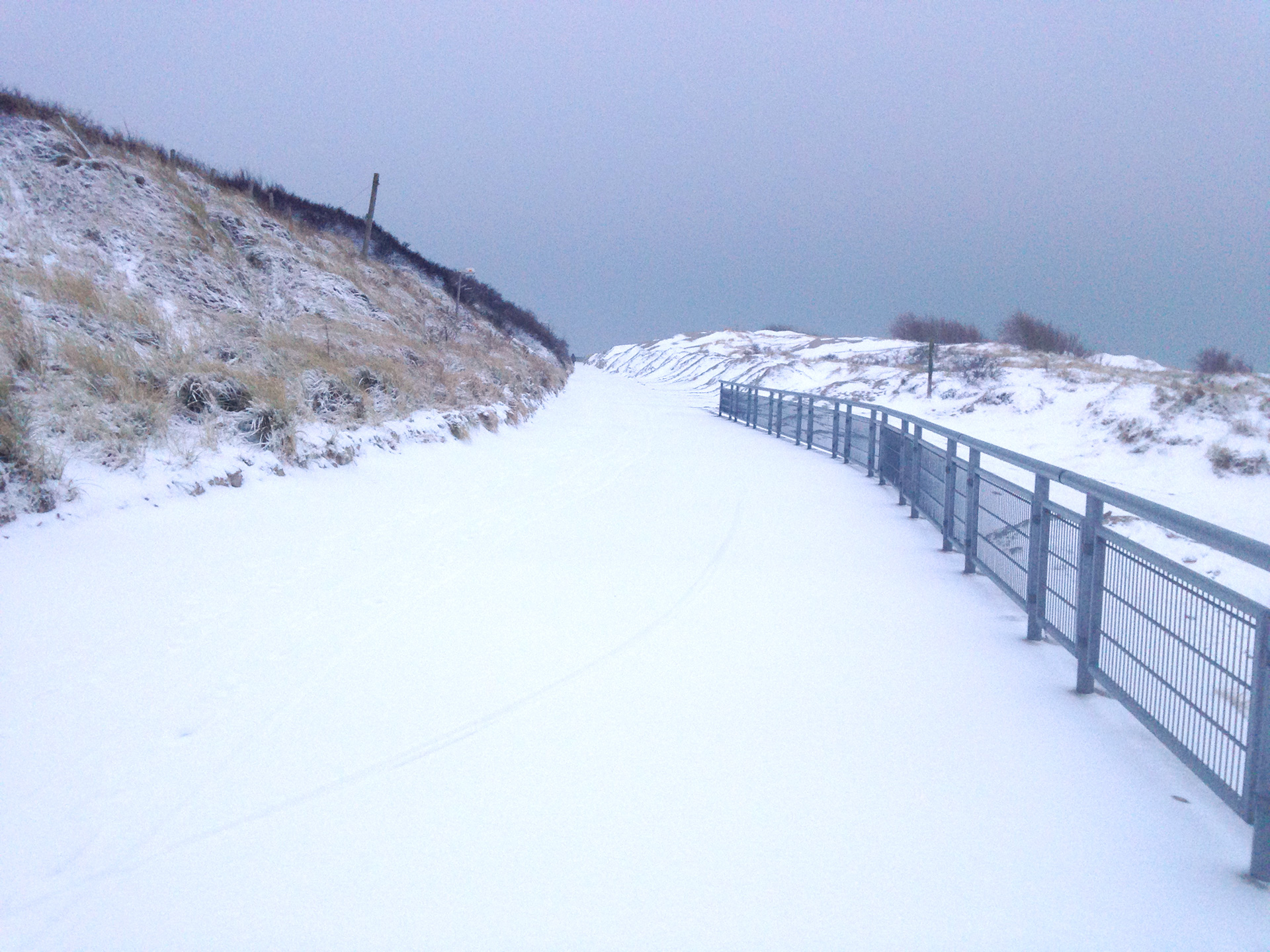 Winter auf Borkum