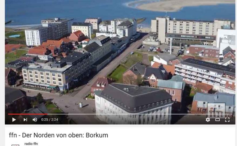 Borkum von oben – eindrucksvoll, oder?